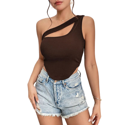 Women's Cutout Front Slim Fit Tank Top